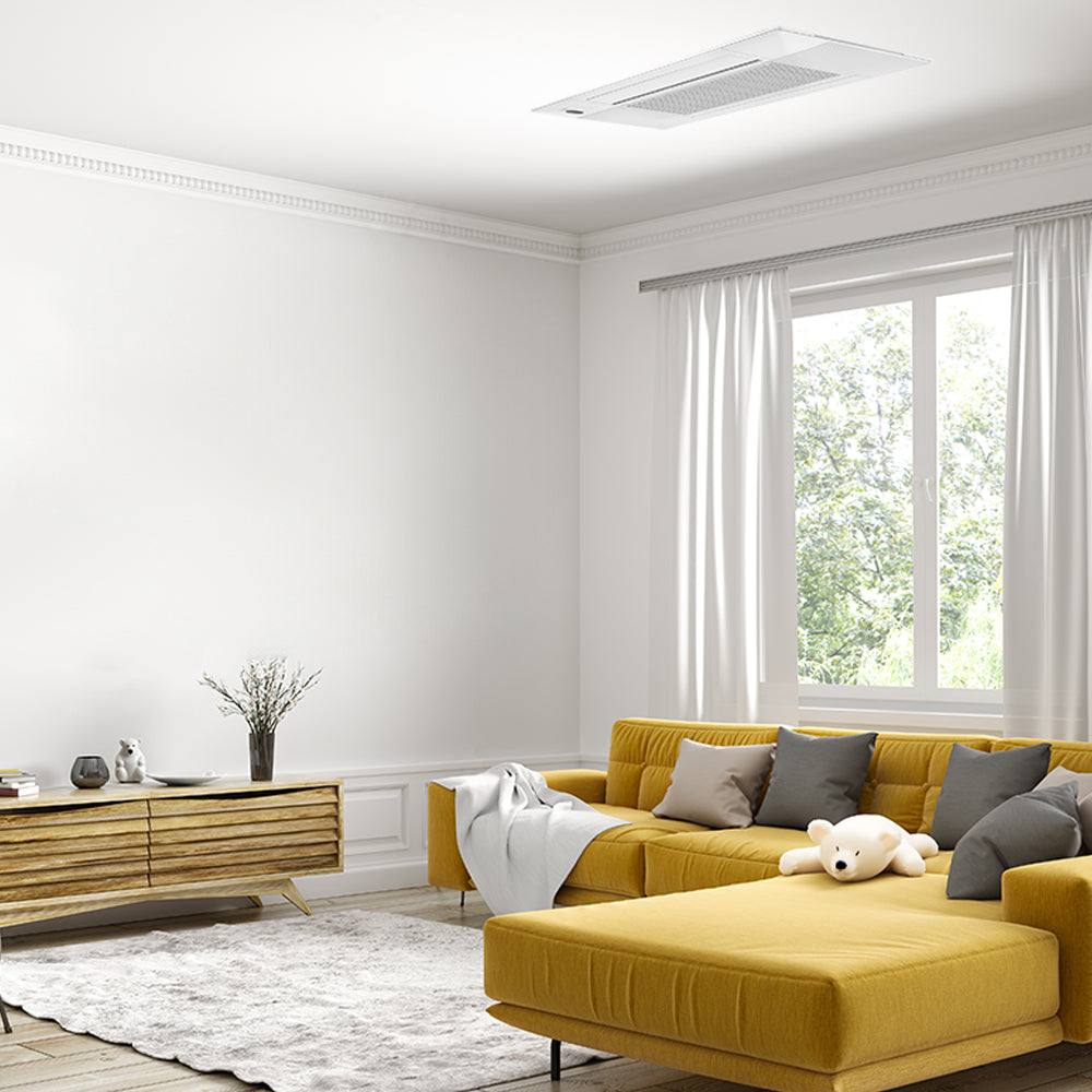 MRCOOL® DIY® Series 5th Gen OuttaSight® 12K BTU 230V One-Way Ceiling Cassette