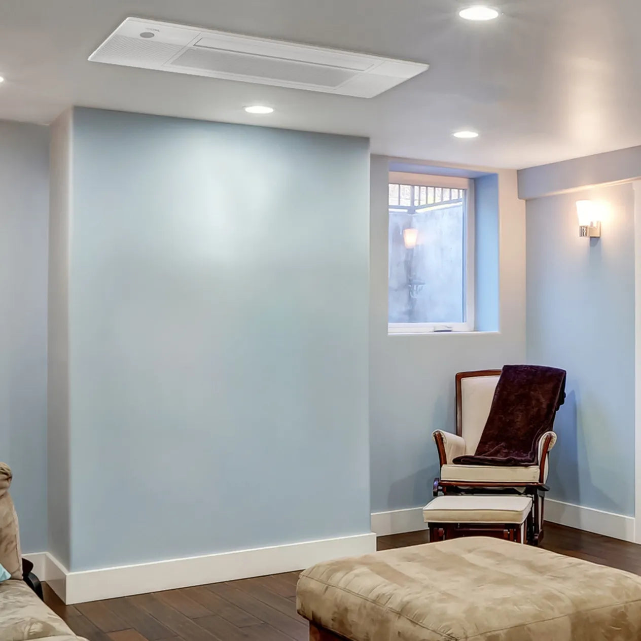 MRCOOL® DIY® Series 5th Gen OuttaSight® 9K BTU 230V One-Way Ceiling Cassette